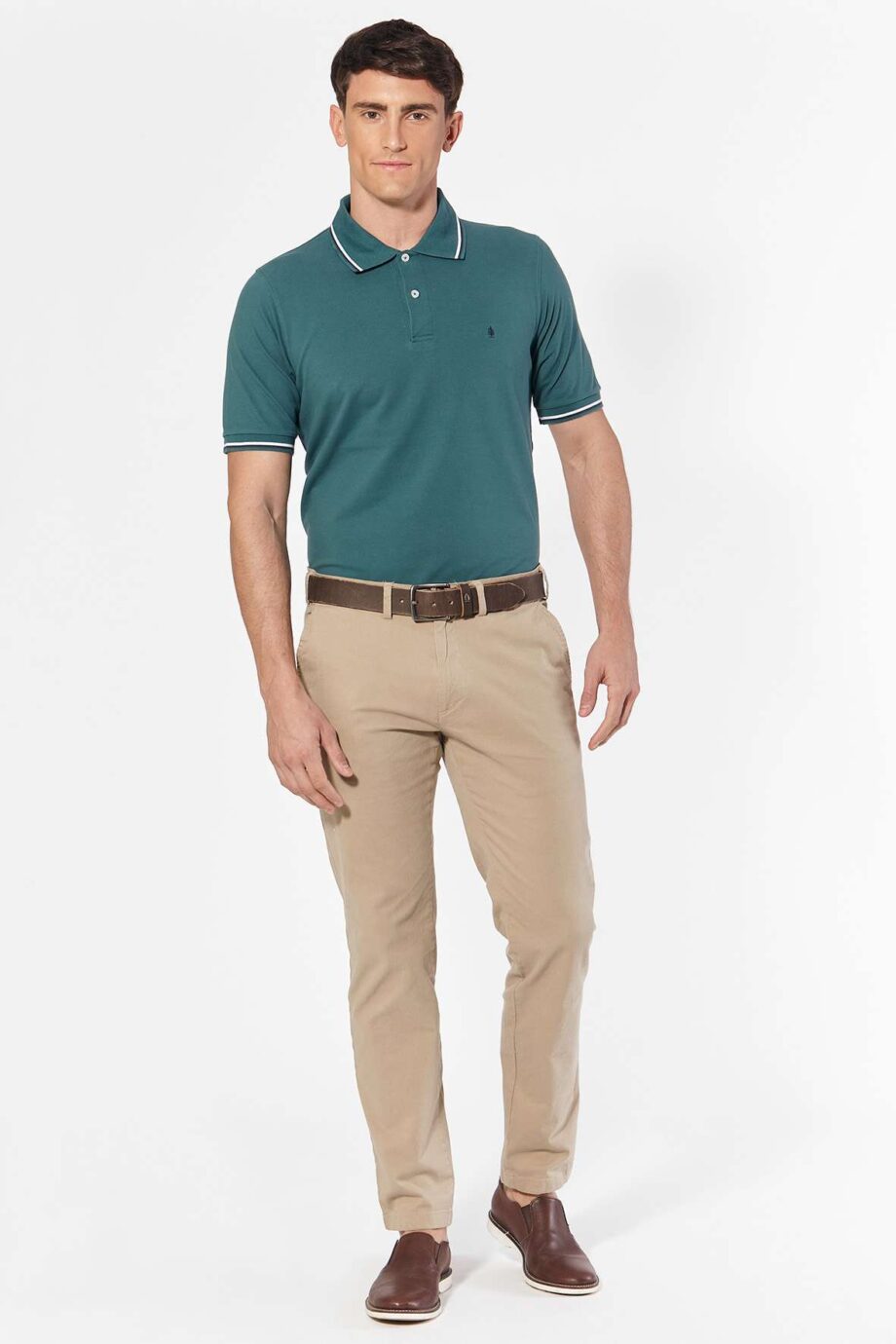 Polo lisa de piqué