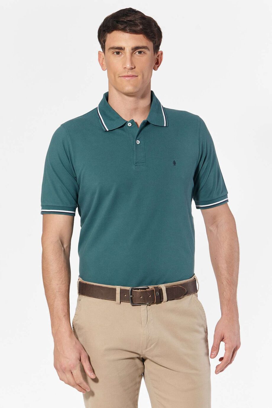 Polo lisa de piqué