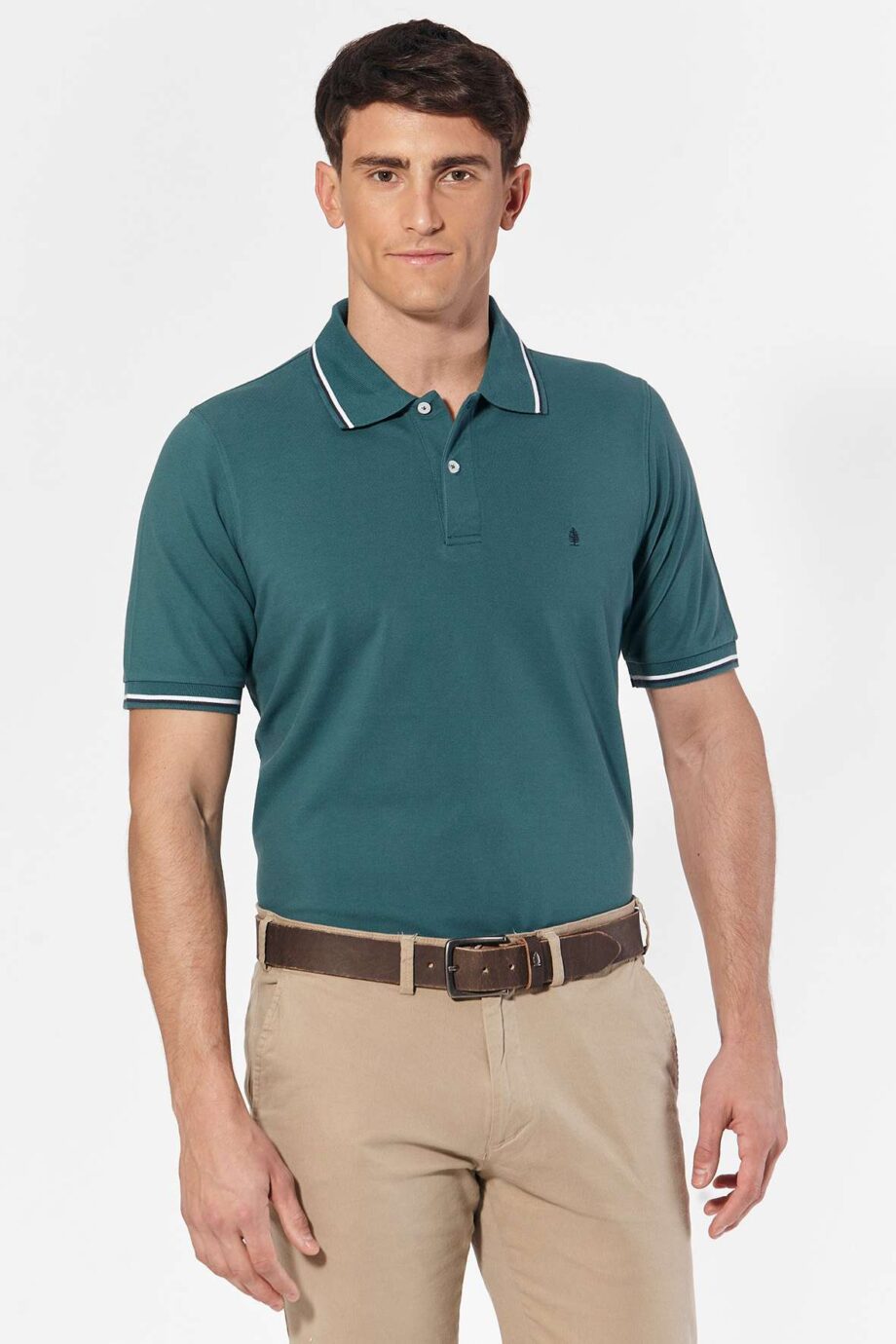 Polo lisa de piqué