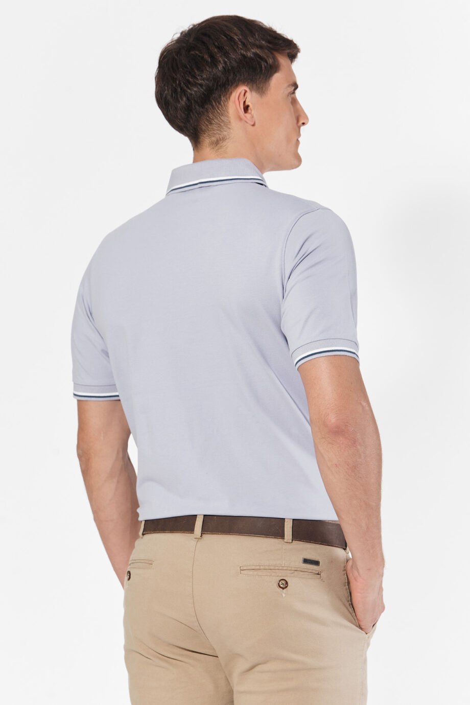 Polo lisa de piqué