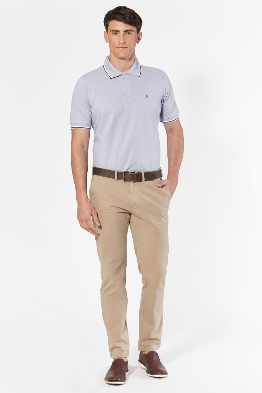 Polo lisa de piqué