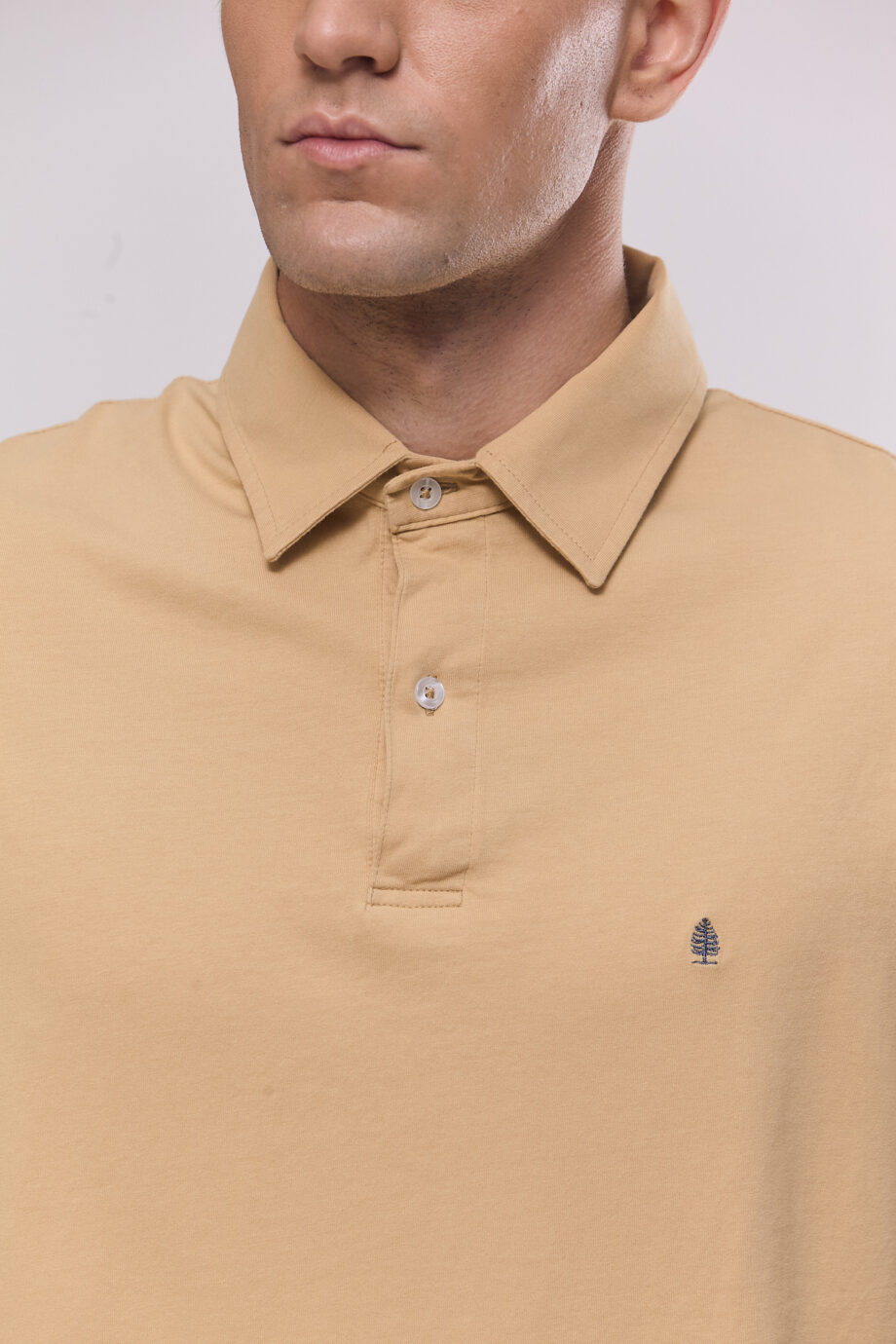 Polo lisa de algodón pima peruano
