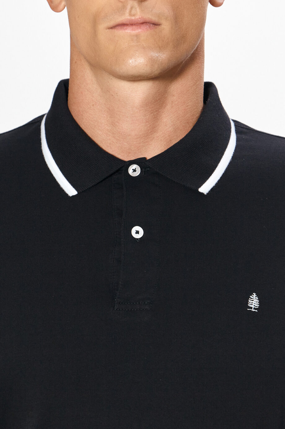 Polo lisa de algodón pima peruano