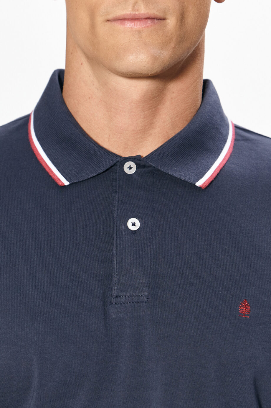 Polo lisa de algodón pima peruano