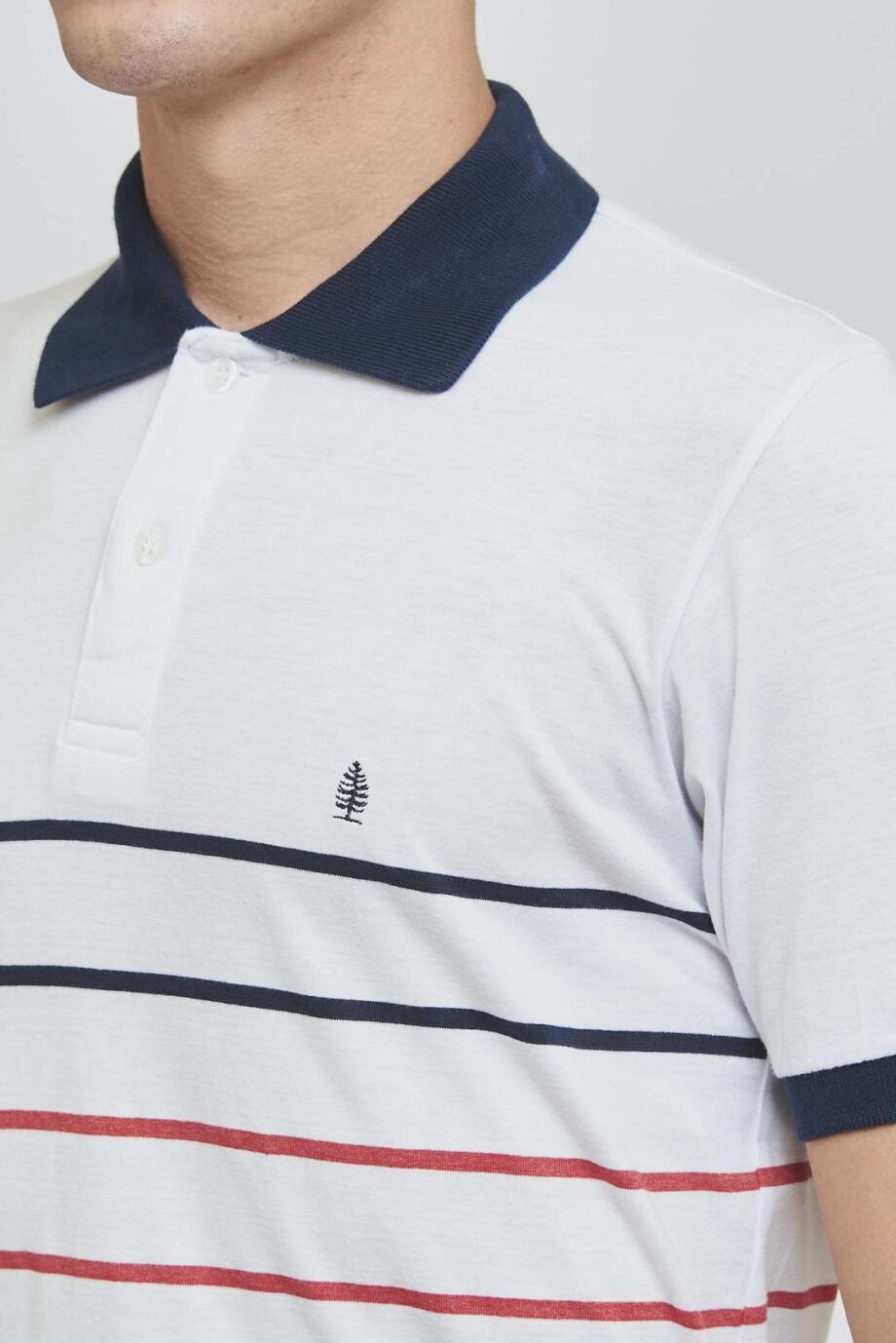 Polo rayada de jersey