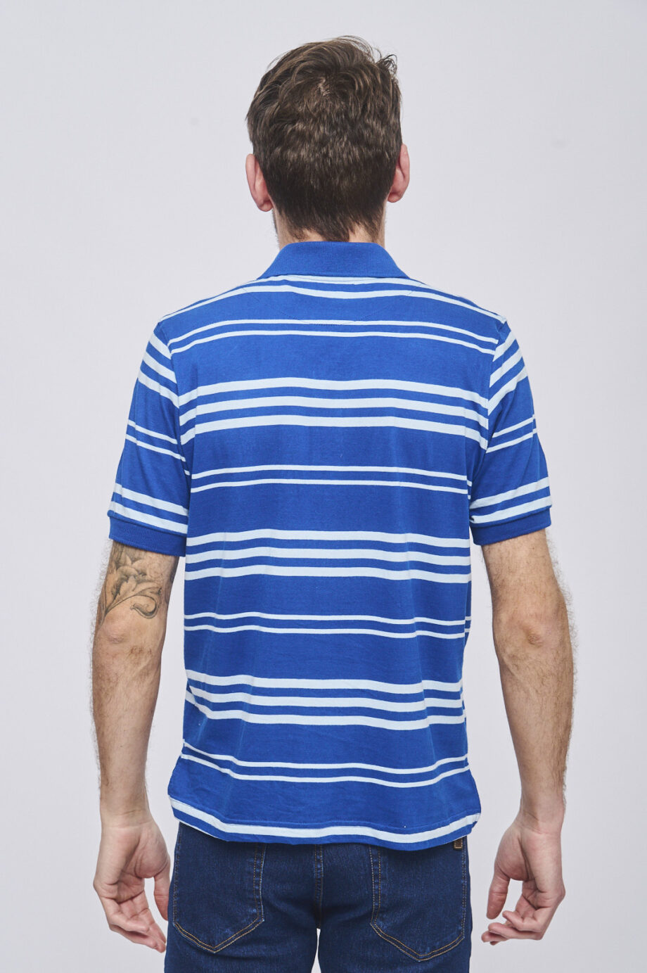 Polo rayada de jersey