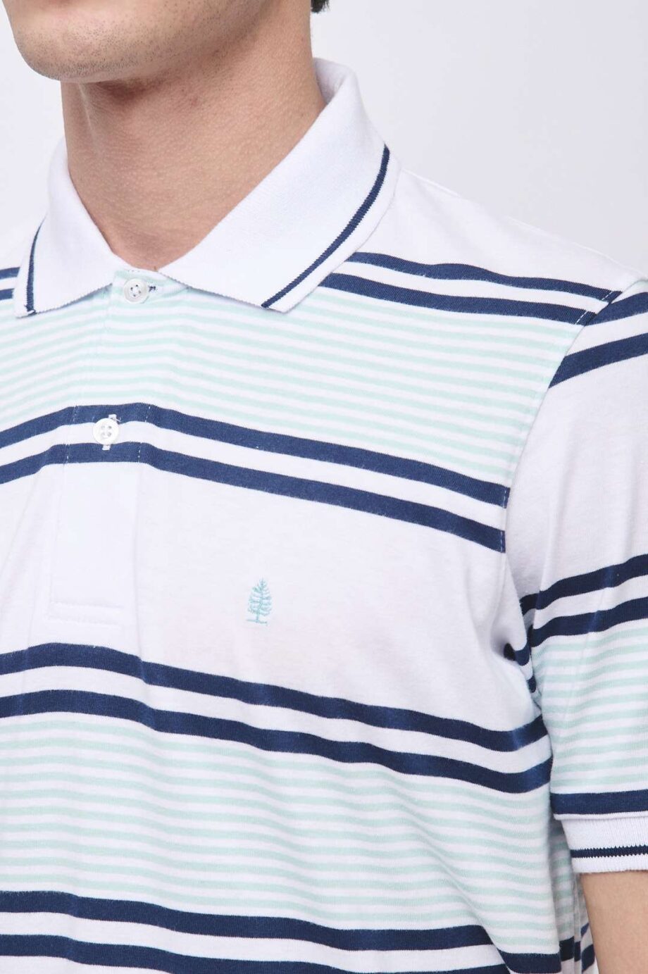 Polo rayada de jersey