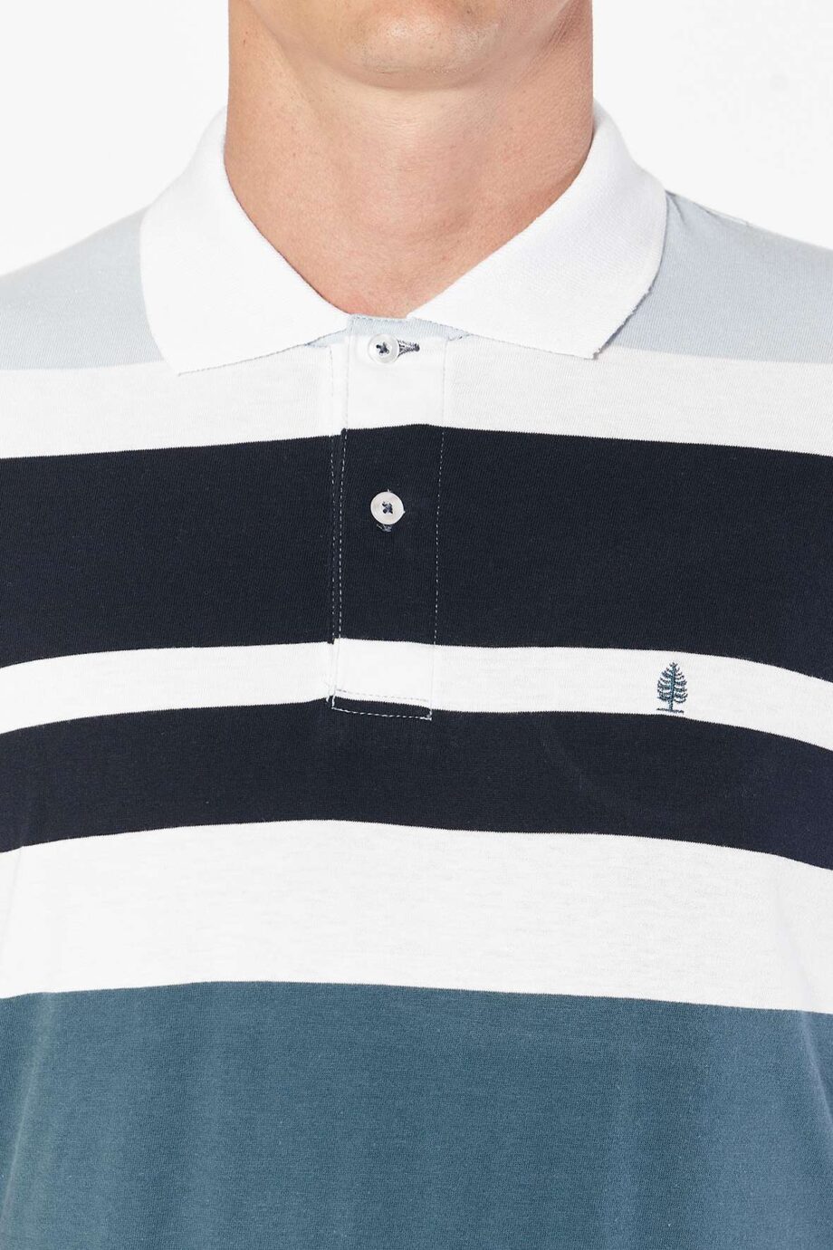 Polo rayada de jersey