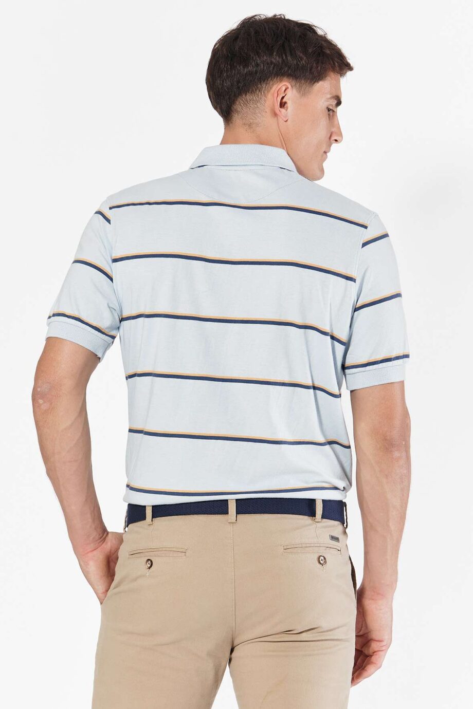 Polo rayada de jersey