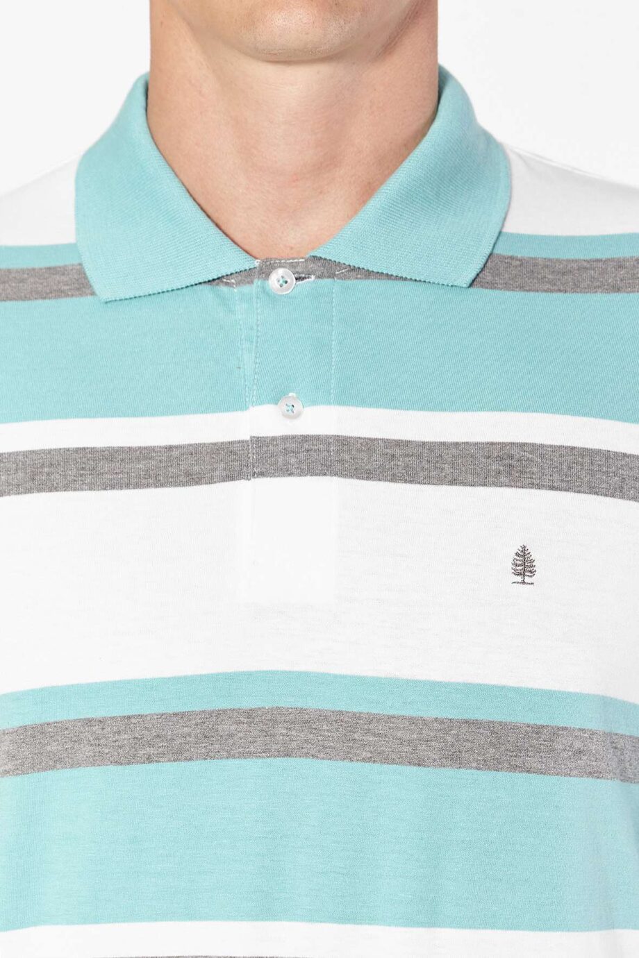 Polo rayada de jersey