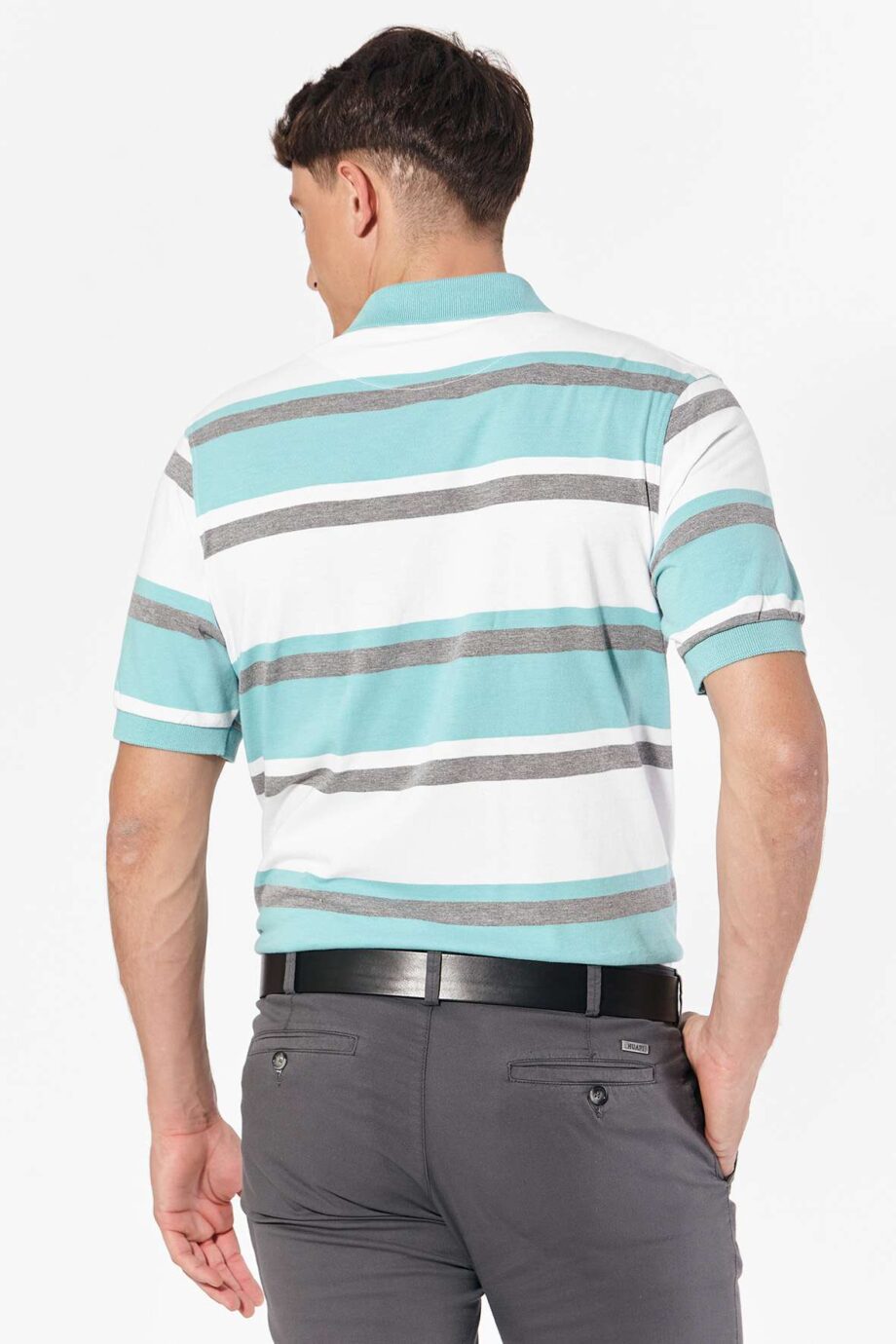 Polo rayada de jersey