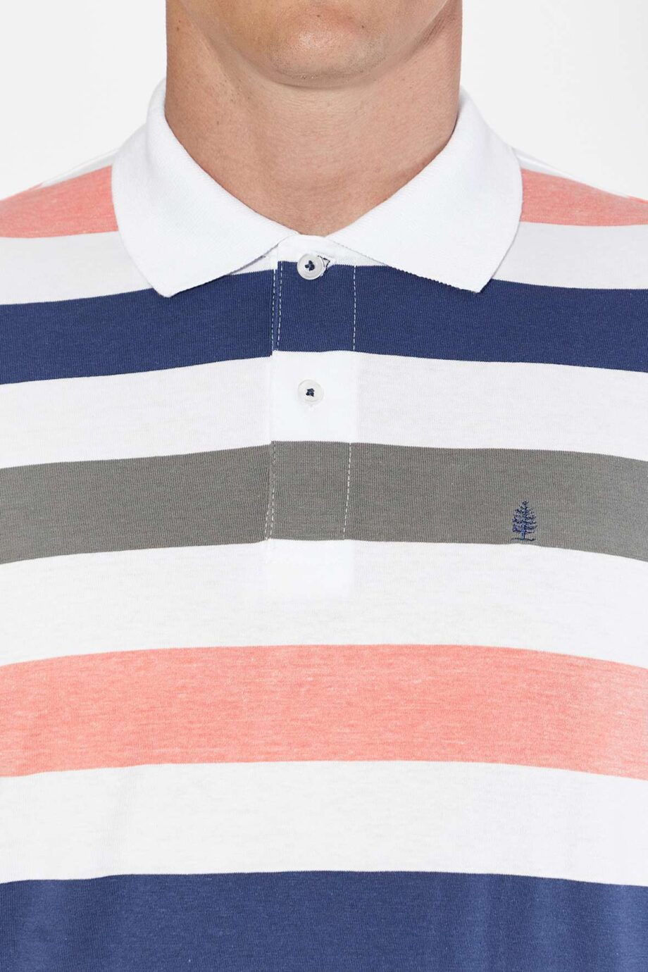 Polo rayada de jersey