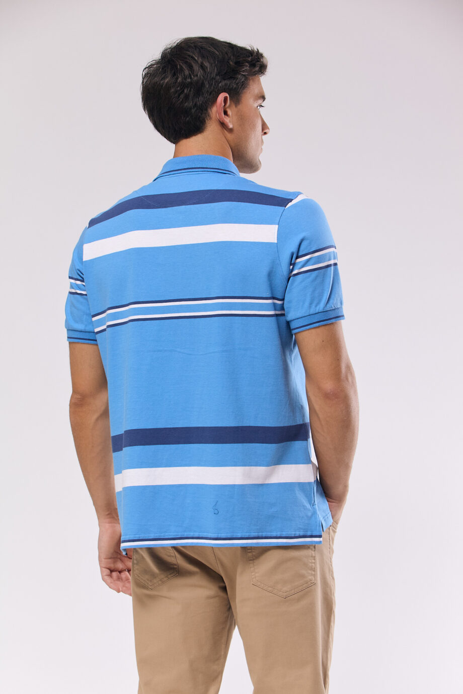 Polo rayada de jersey