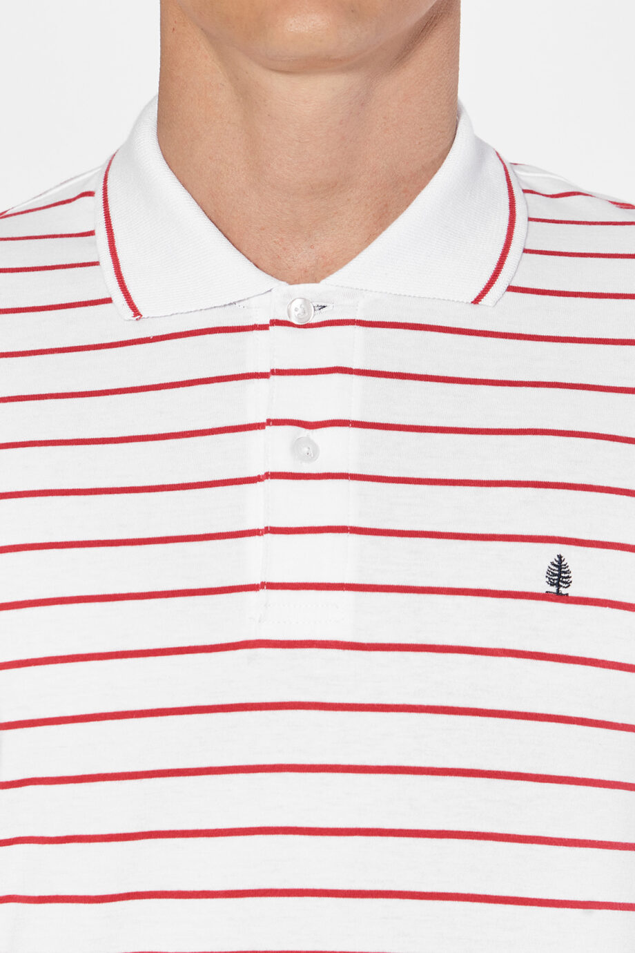 Polo rayada de jersey