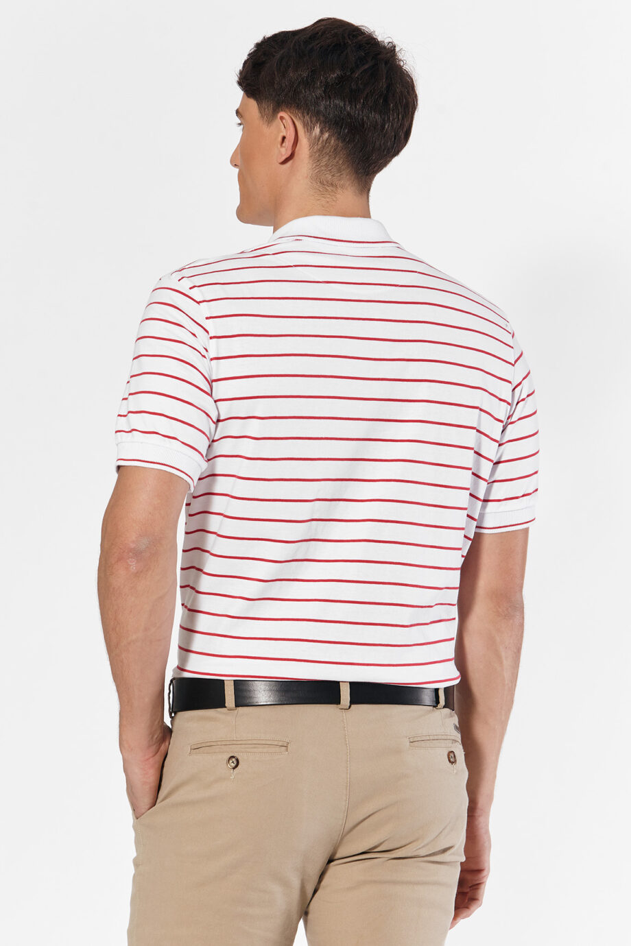 Polo rayada de jersey