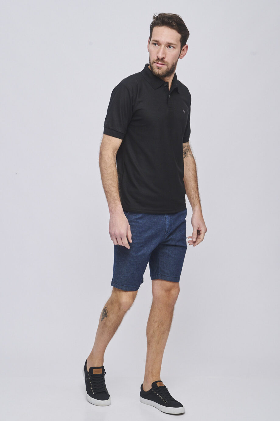 Polo de piqué liso