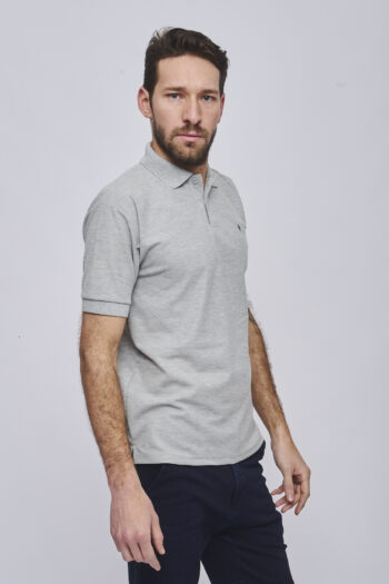 Polo de piqué liso