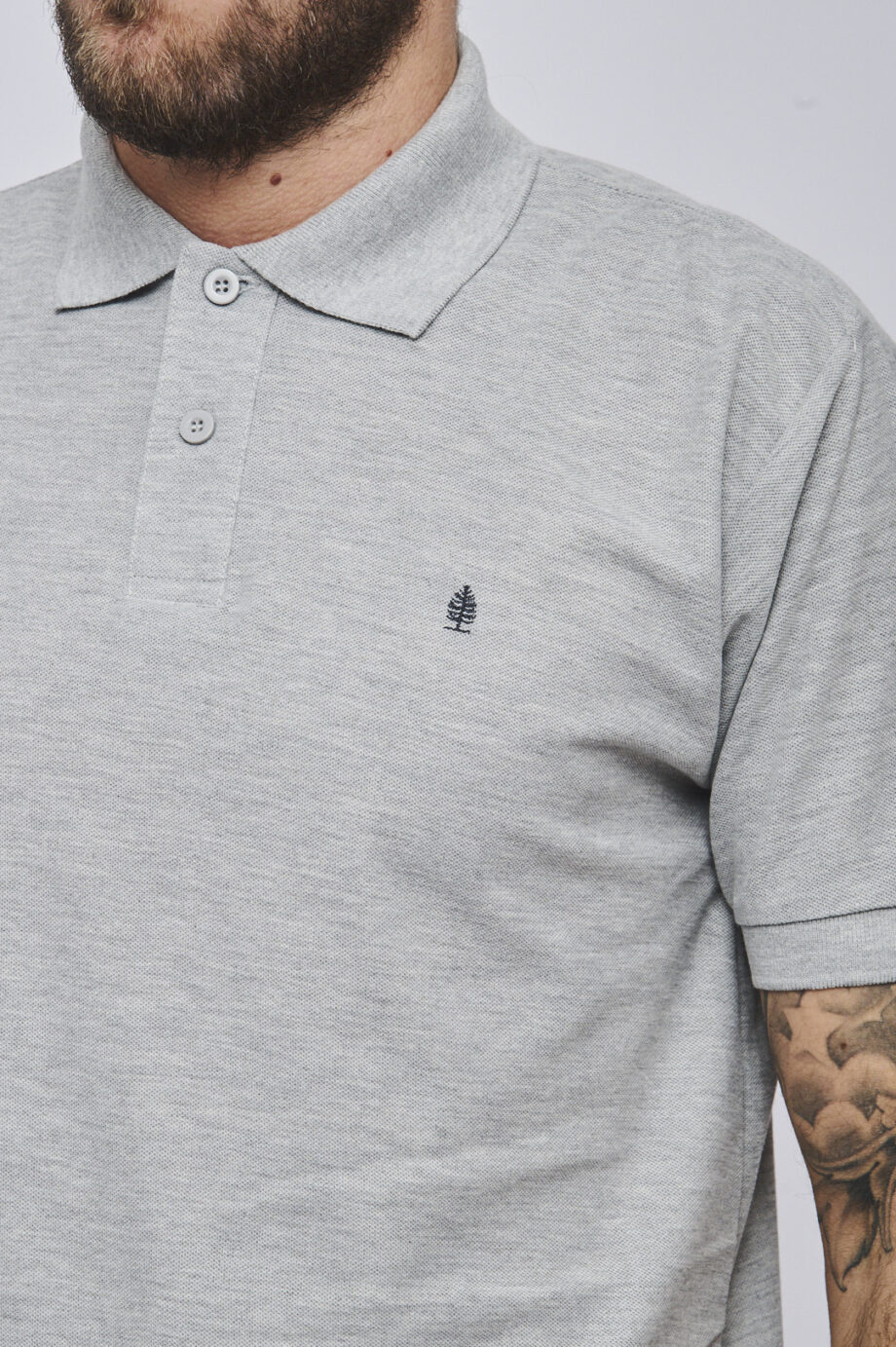 Polo de piqué liso