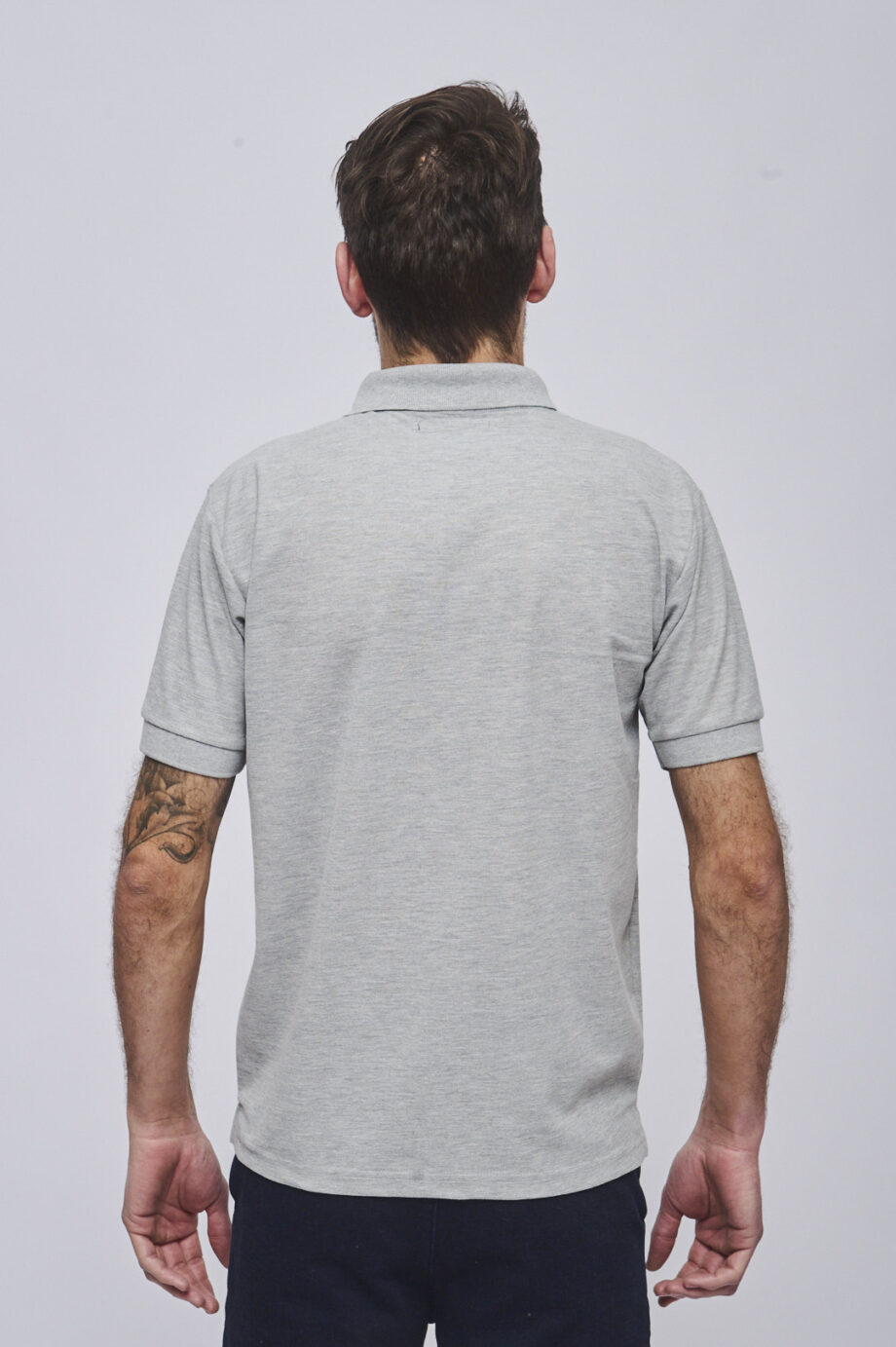 Polo de piqué liso