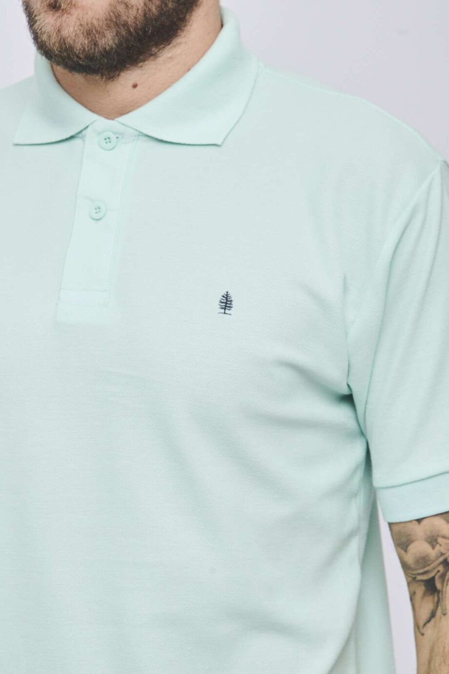 Polo de piqué liso