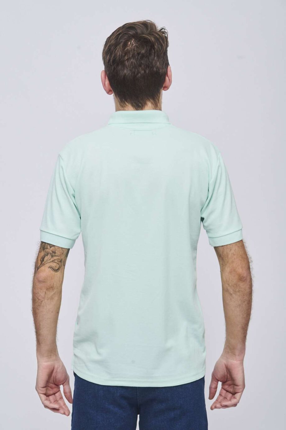 Polo de piqué liso