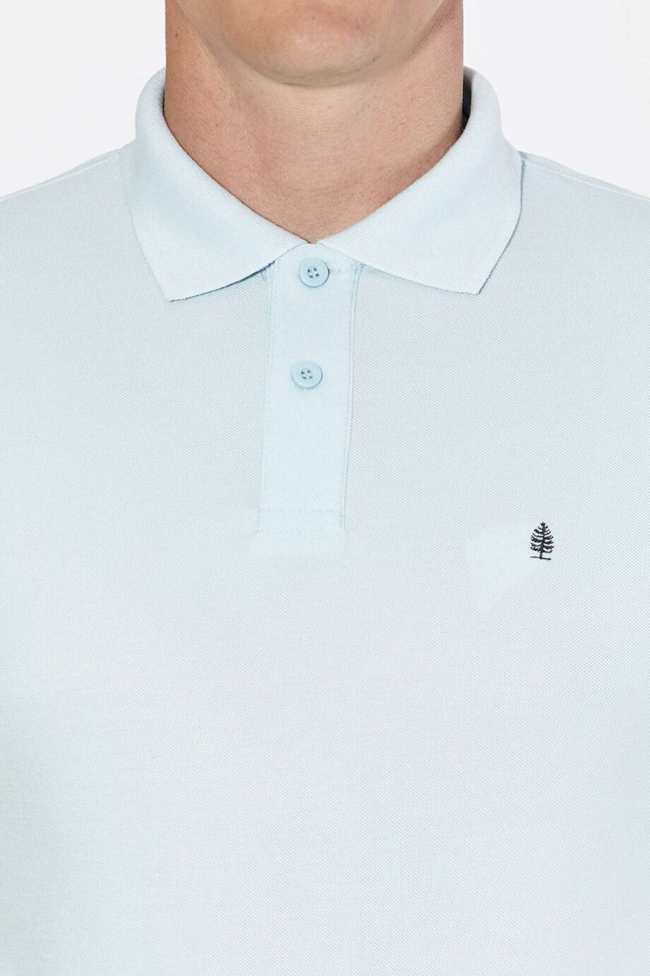 Polo de piqué liso