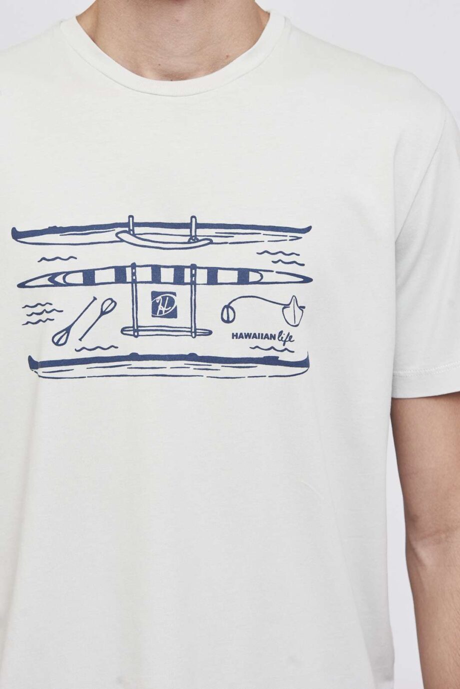 Remera pima "hawaiian"
