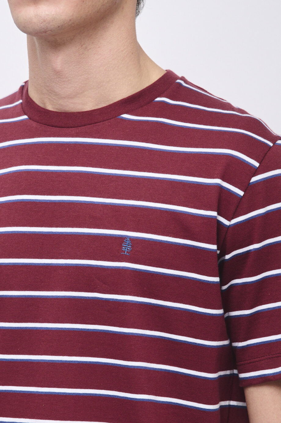 Remera rayada de jersey