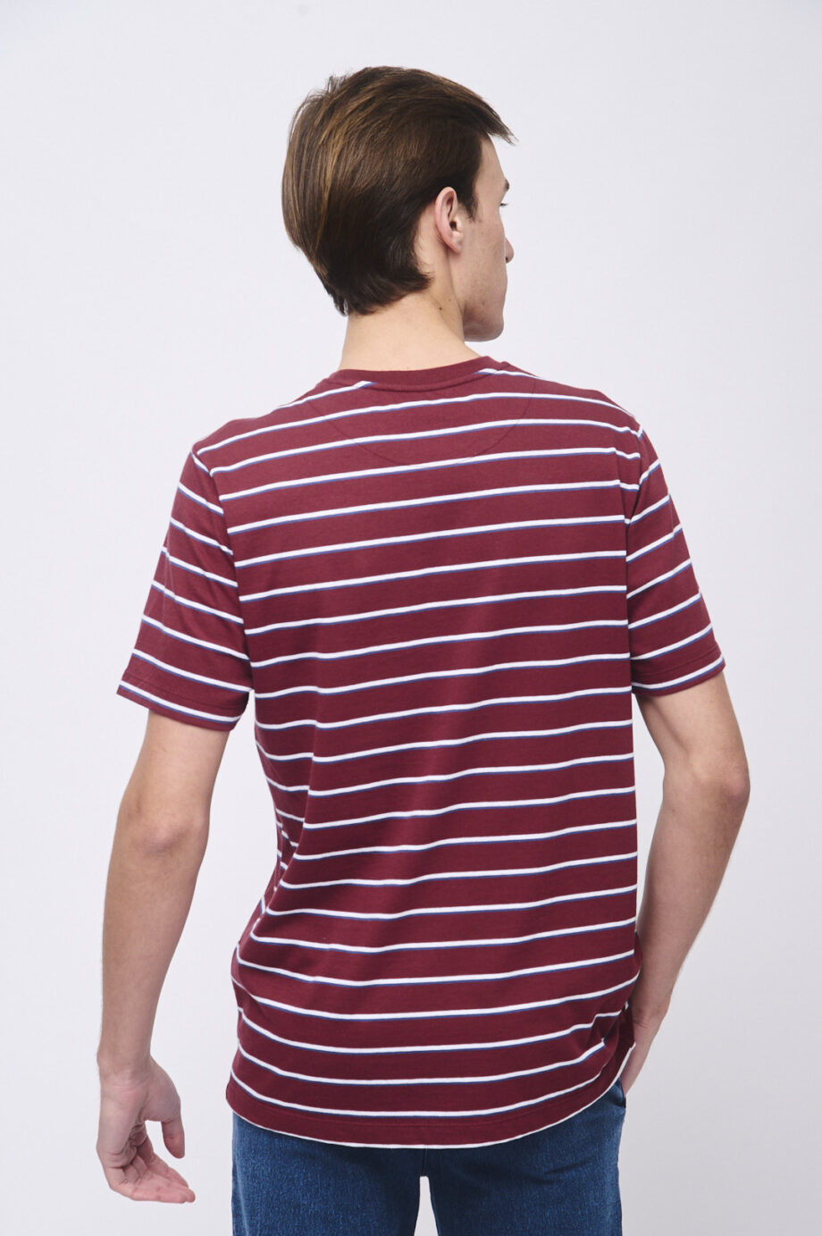 Remera rayada de jersey