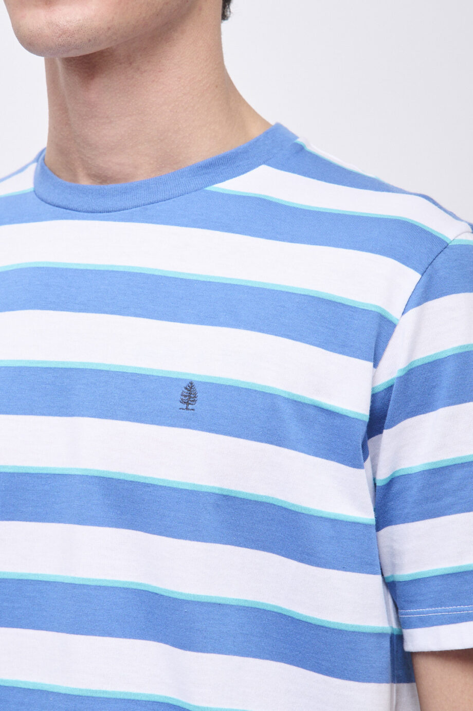 Remera rayada de jersey