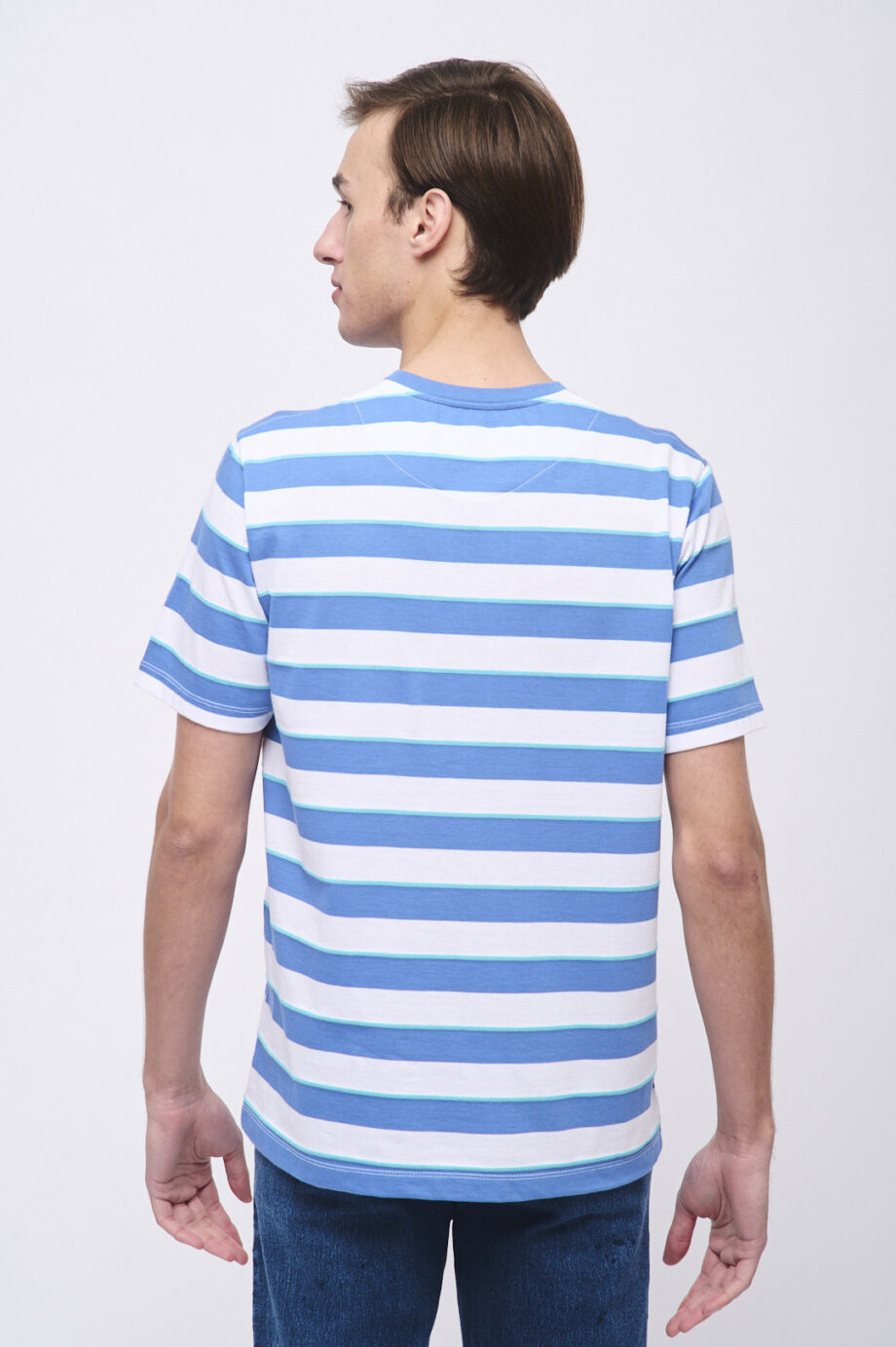 Remera rayada de jersey