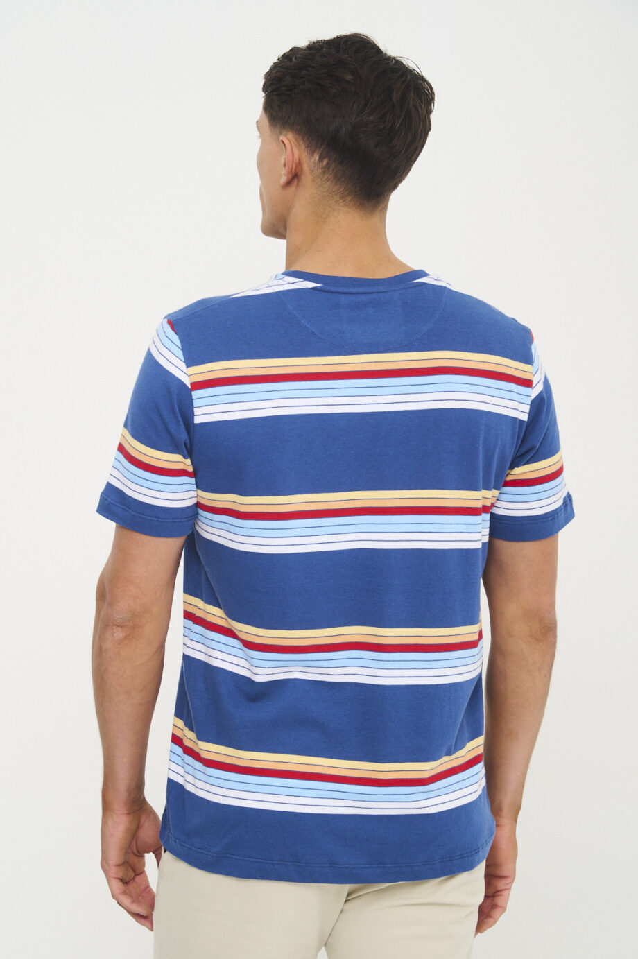 Remera rayada de jersey