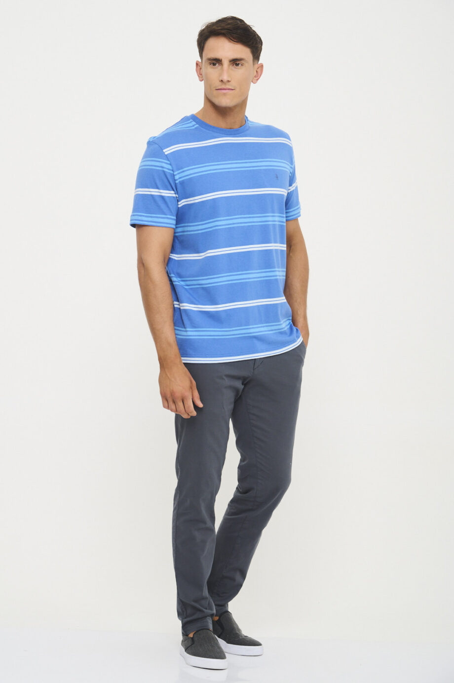 Remera rayada de jersey