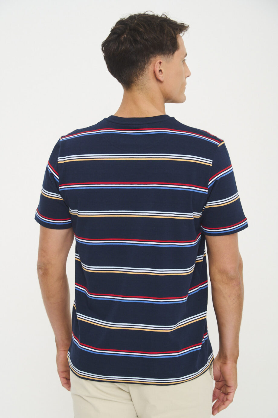 Remera rayada de jersey