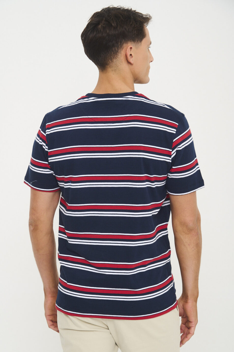 Remera rayada de jersey