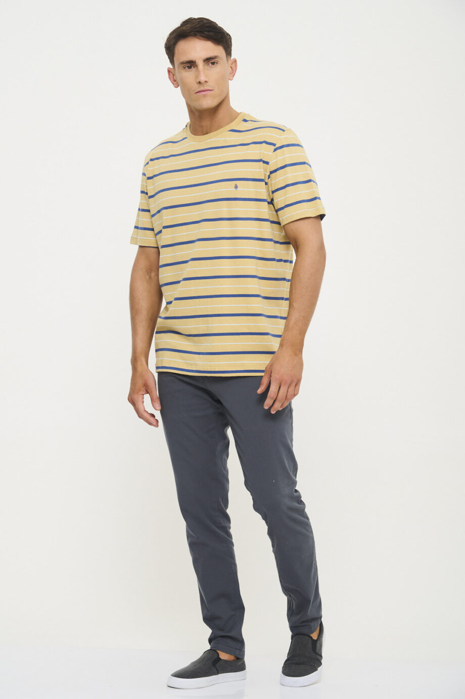 Remera rayada de jersey