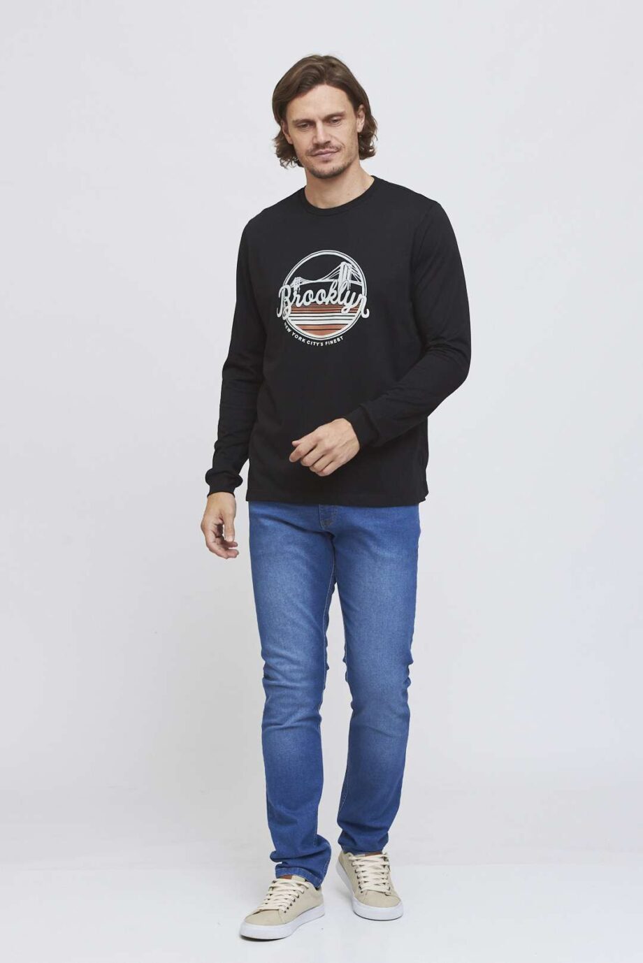 Remera mangas largas BROOKLYN