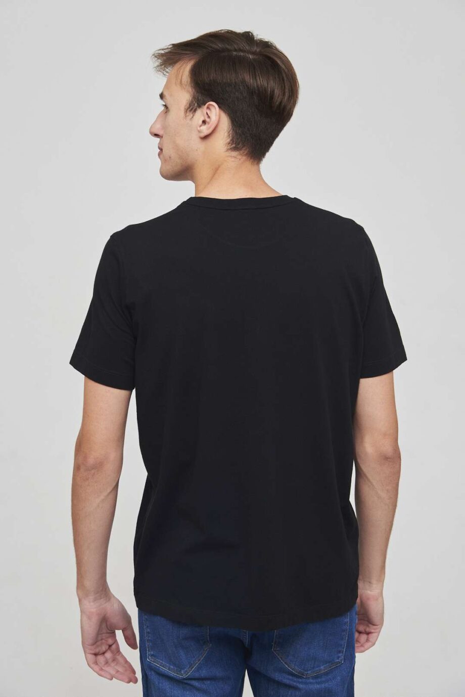 Remera de jersey liso