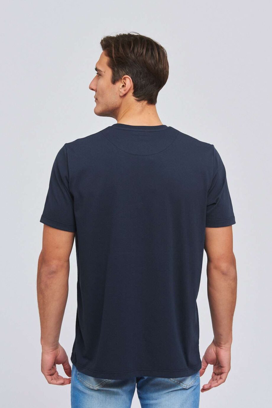 Remera de jersey liso