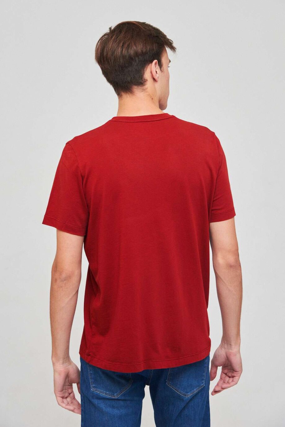Remera de jersey liso