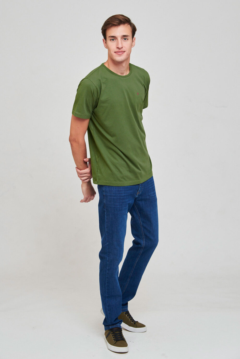 Remera de jersey liso