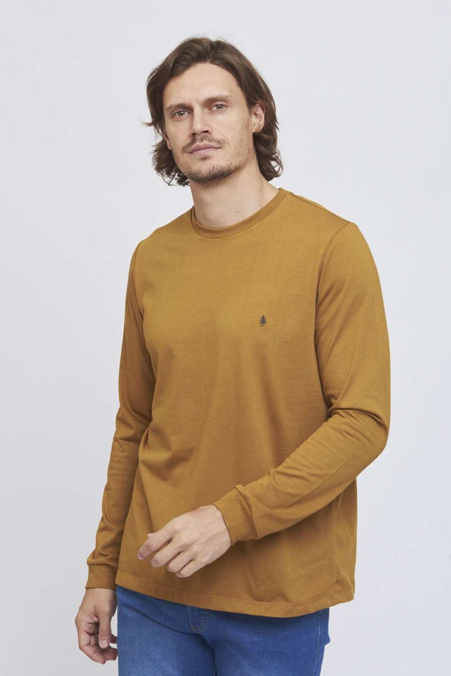 Remera lisa de jersey