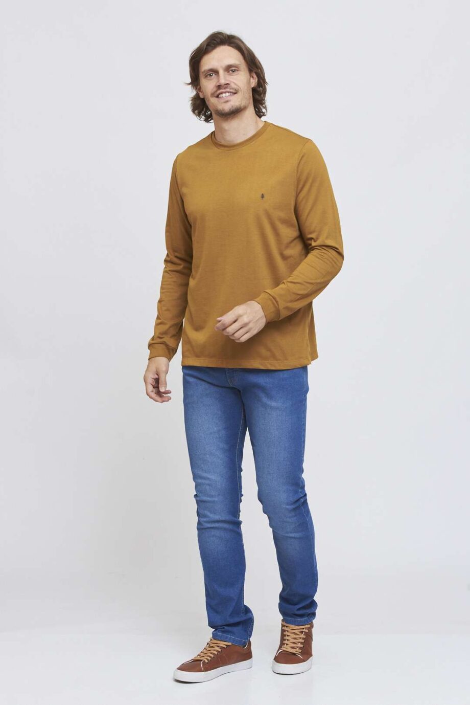 Remera lisa de jersey