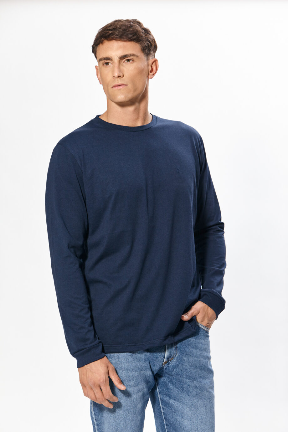 Remera lisa de jersey