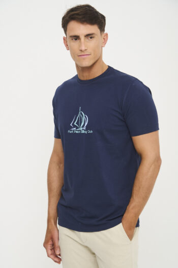 Remera fort peck sailing de pima peruano