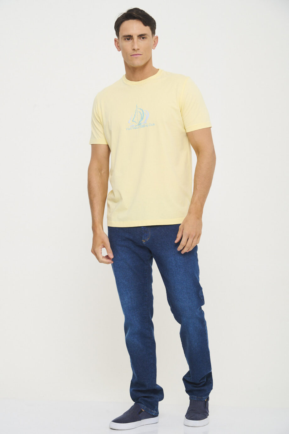 Remera fort peck sailing de pima peruano