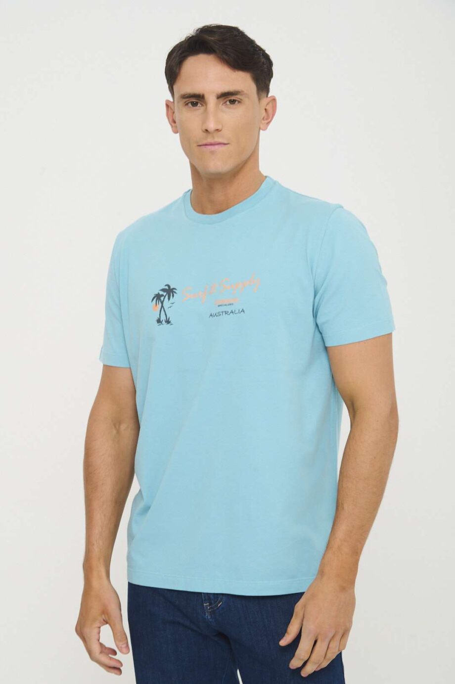 Remera surf supply de pima peruano