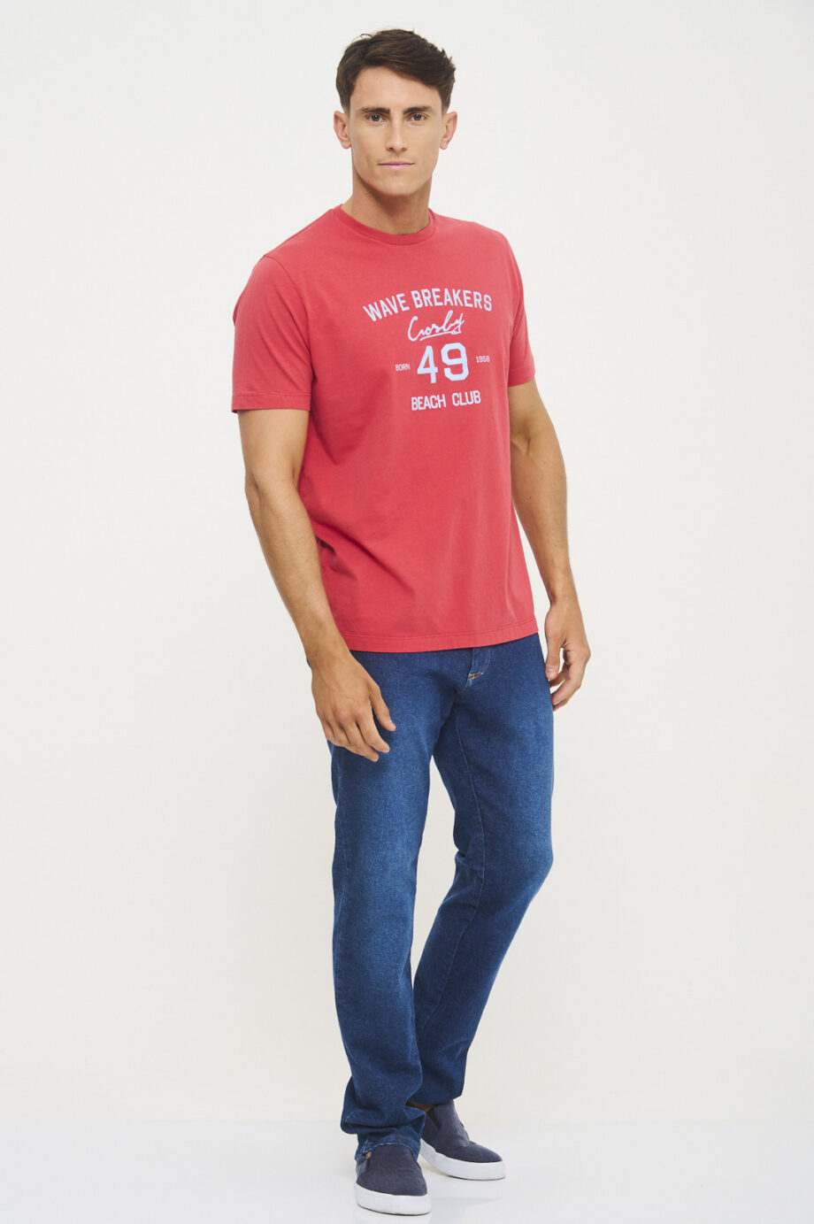 Remera wave breakers de pima peruano