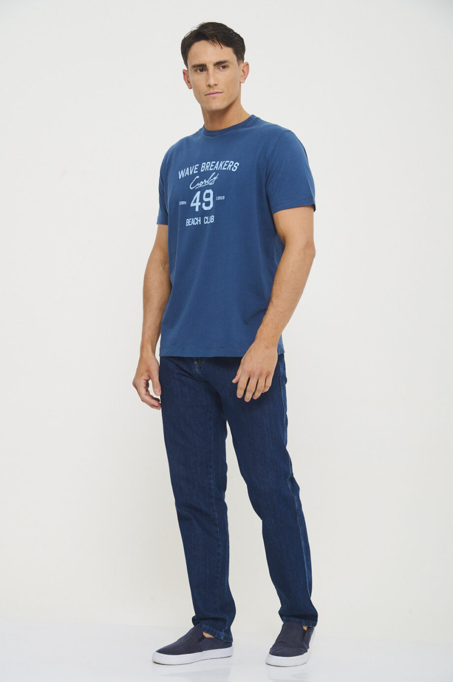 Remera wave breakers de pima peruano