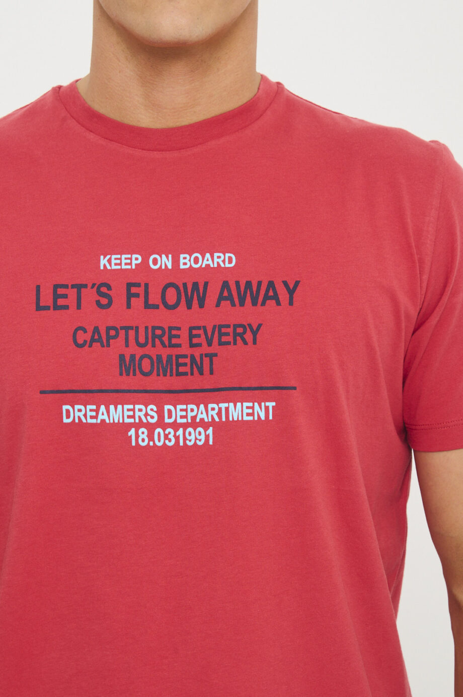 Remera lets flow away de pima peruano